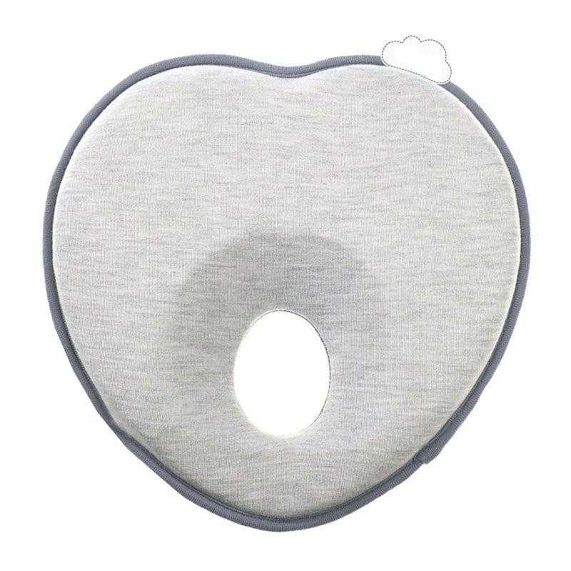 Baby Kids Soft Pillow Memory Foam Prevent Flat Head Anti Roll Neck Support