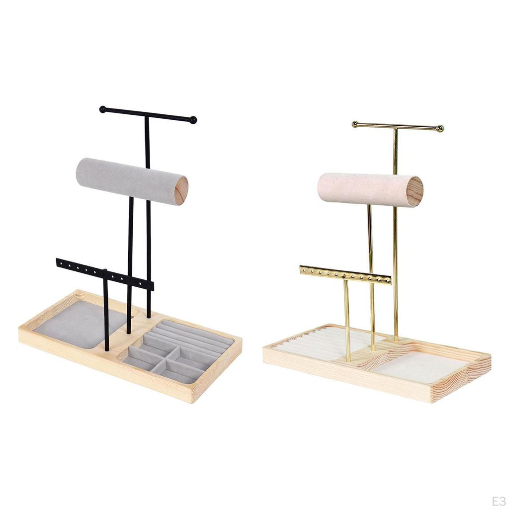 Zubehör-Displayständer für Schmuck mit Ablage Damen