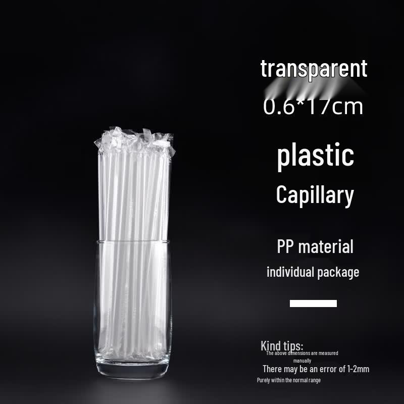 Handon Individually Wrapped Disposable Straight Straws