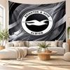 Brighton & Hove Albion Football Wall Tapestry, Soft Fabric Wall Hanging, Decorative Backdrop For Bedroom Home Wall Art