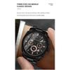 New Fashion Multifunctional Chronograph Waterproof Quartz Watch Three Eyes Sports Watch Calendar Watch