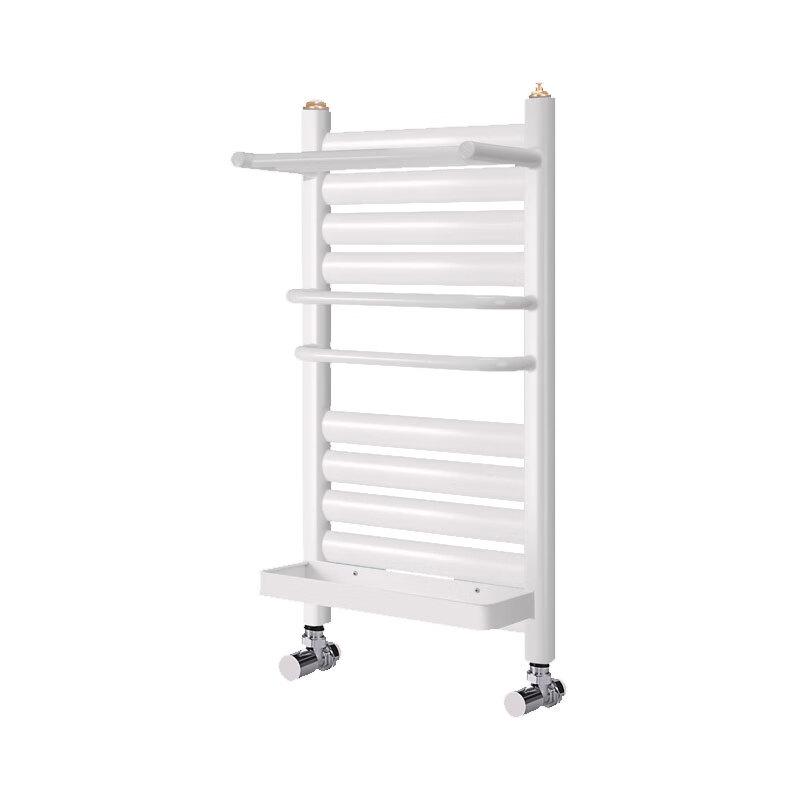 Steel Bathroom Radiator with Towel Rack and Storage