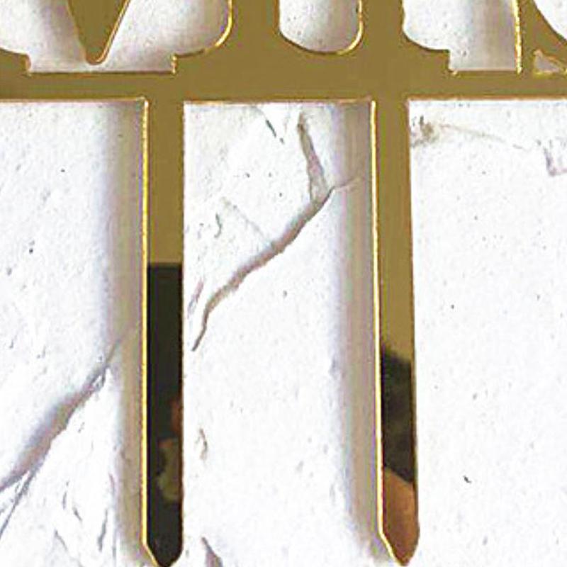 1 ks Pár Akrylový Zápich na Dort Svatba Svatba Zásnubní Večírek Dezert Dekorace