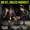 2pcs Loading Pin Weight Plate Loading Pin Steel Loading Pin Weight Plate  Forearm Exercise