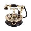 Cutie Muzicală Telefon Exquisit Stil Clasic Telefon cu Disc ABS de Modă Veche Miniaturi Cutie Muzicală Birou de Lux Ușor