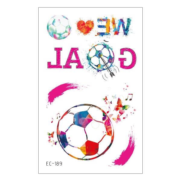 2026 Waterproof Children's World Cup Football Face Tattoo Stickers