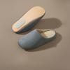 Japanischer Stil Home Silent Soft-Sole Hausschuhe Paar Home Office Rutschfeste Hausschuhe Damen Vier-Jahreszeiten-Holzboden Herren