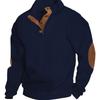 Heiß verkaufender Herrenpullover Frühling Herbst Outdoor Lässig Stehkragen Gestrickter Pullover Pullover Herren Langarm Jacquard Strickwaren Mantel