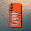 Fish Funny Sardines Phone Case For Samsung Galaxy A13,A21s,A22,A31,A32,A52,A53,A71,A80,Soft Black Shell