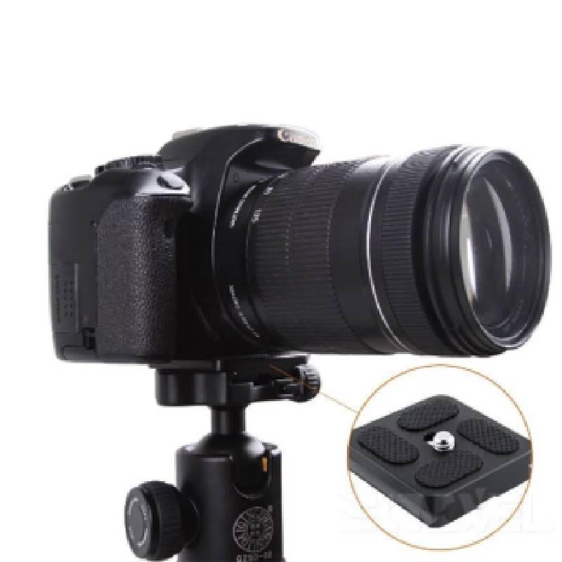 Universal Mini Quick Release Plate For Tripod And Monopod