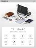 Shoulder YKK and Shoulder Mini Shoulder Bag [project-cb] Bag, Crossbody, Small, CORDURA, Waterproof, Lightweight, Zipper, Women's Men's Pouch, (white