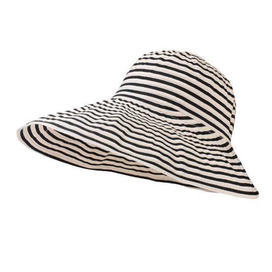 Women Brim Foldable Sun Hat UV Wide Packable Bucket Hat for