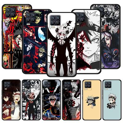 Phone Case For Oppo Realme GT 8 7 6 5 Pro C3 C11 C21 C21Y C20A XT X7 X50 Pro Ultra Silicone Capa Black Shell Anime Black Clover