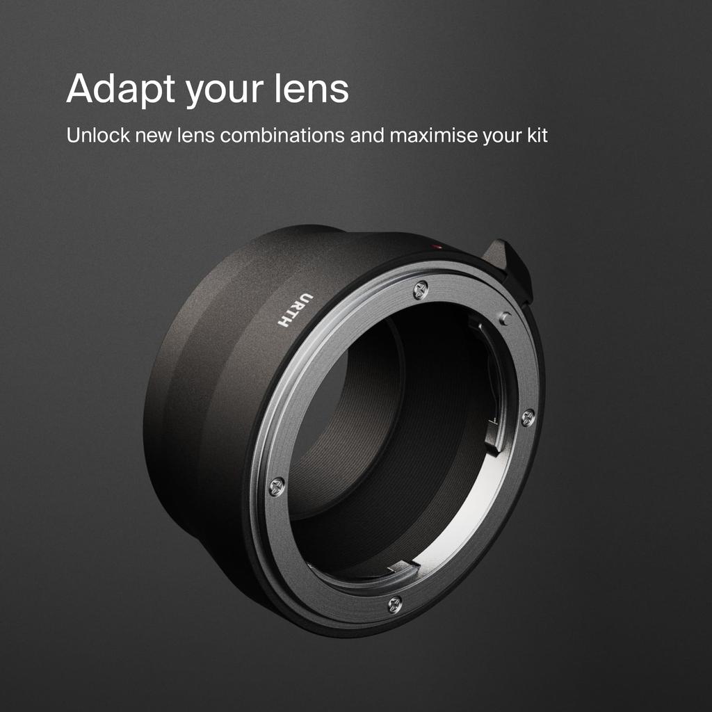 Urth Lens Mount Nikon F Lenses to Nikon 1 Camera Bodies Adapter