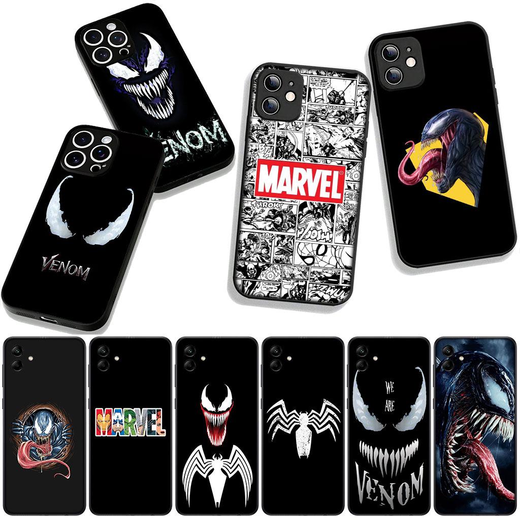 Marvel Venom Cover Phone Case for Xiaomi Poco F7 F6 F8 Ultra F5 X7 X6 X5 X3 NFC M7 M6 Pro C85 C75 C65 C71 C61