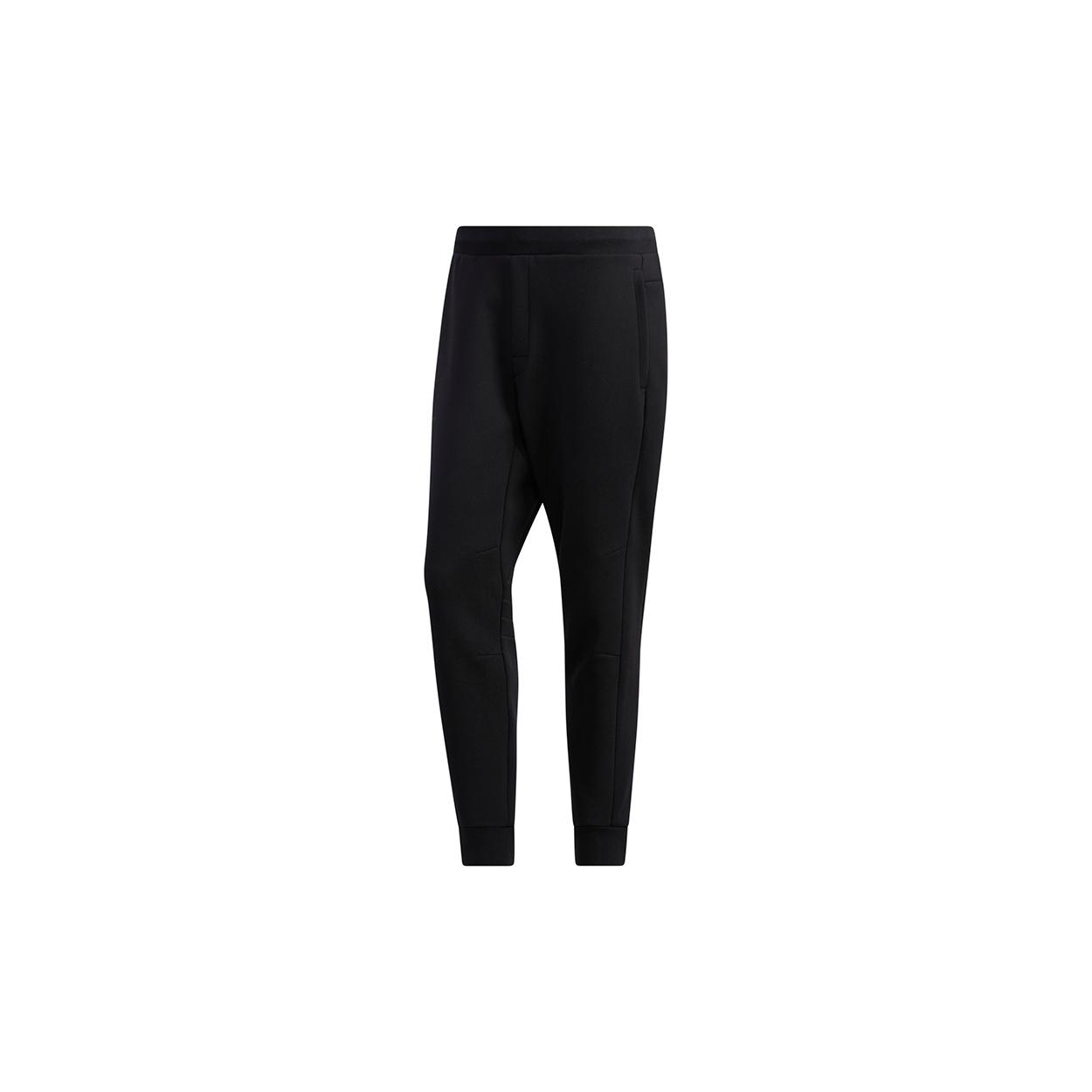 adidas Th Pnt Peach Solid Color Casual Cozy Bundle Feet Sports Pants Black Men s GM4412 S