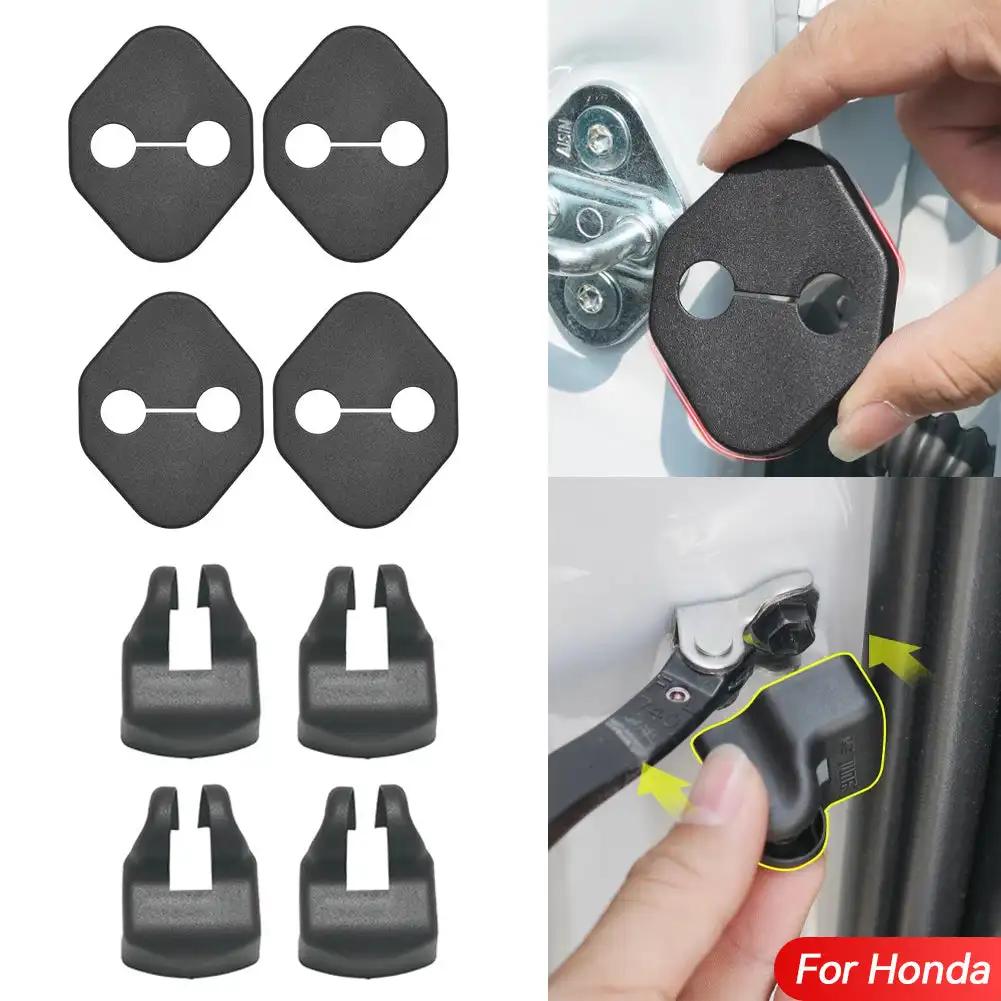 4Pcs ABS Car Door Lock Covers Doors Stopper Cover for Honda Jade CRV Civic HR-V Vezel HRV Jazz Accord City Odyssey Crosstour