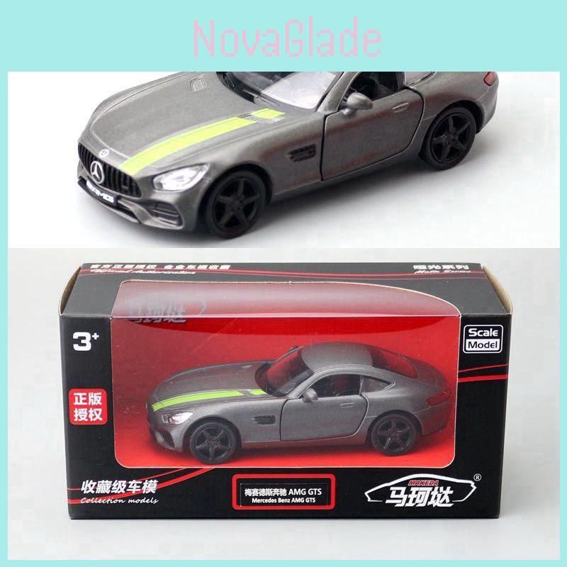 Benz Amg Gt Alloy Car Model With Inertia Control For Kids Collectors