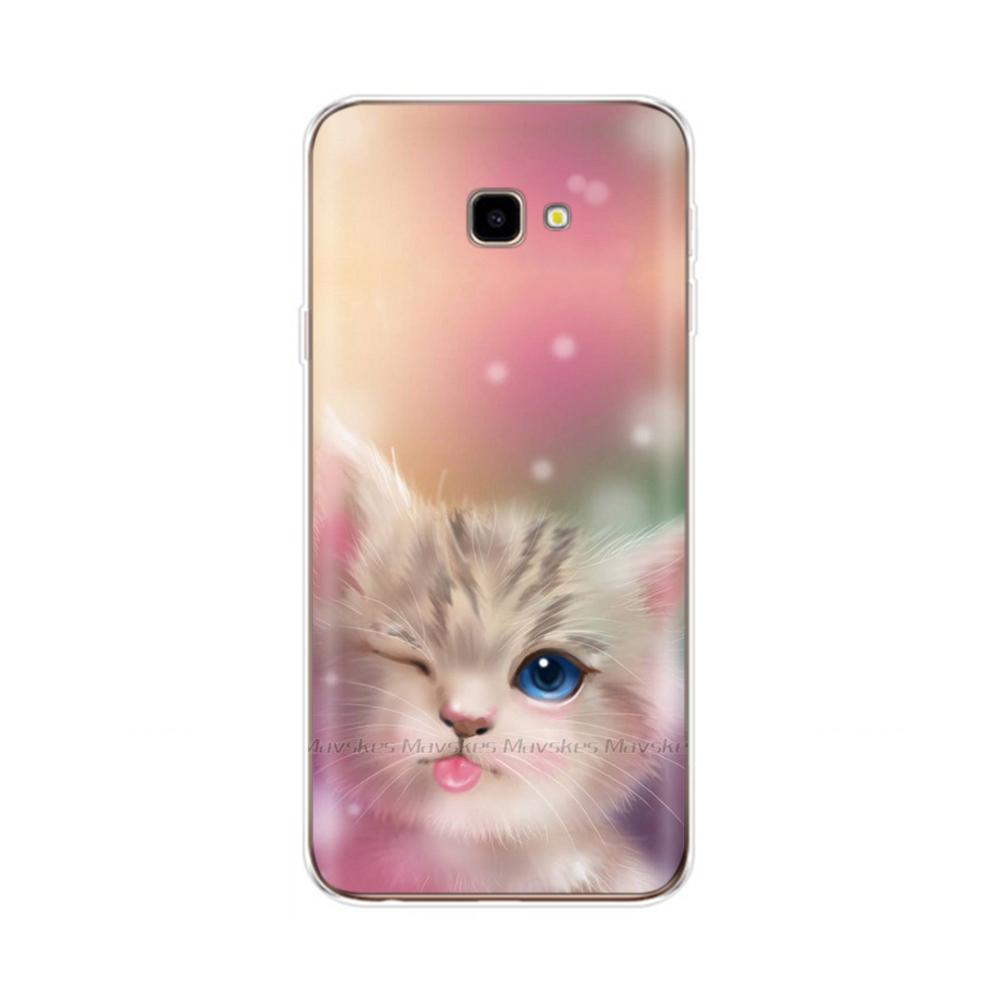 For Samsung Galaxy J4 Plus Case Cover J4+ J415F Soft TPU Silicone Bumper Case For Samsung J4 2018 J400F Transparent Phone Cases
