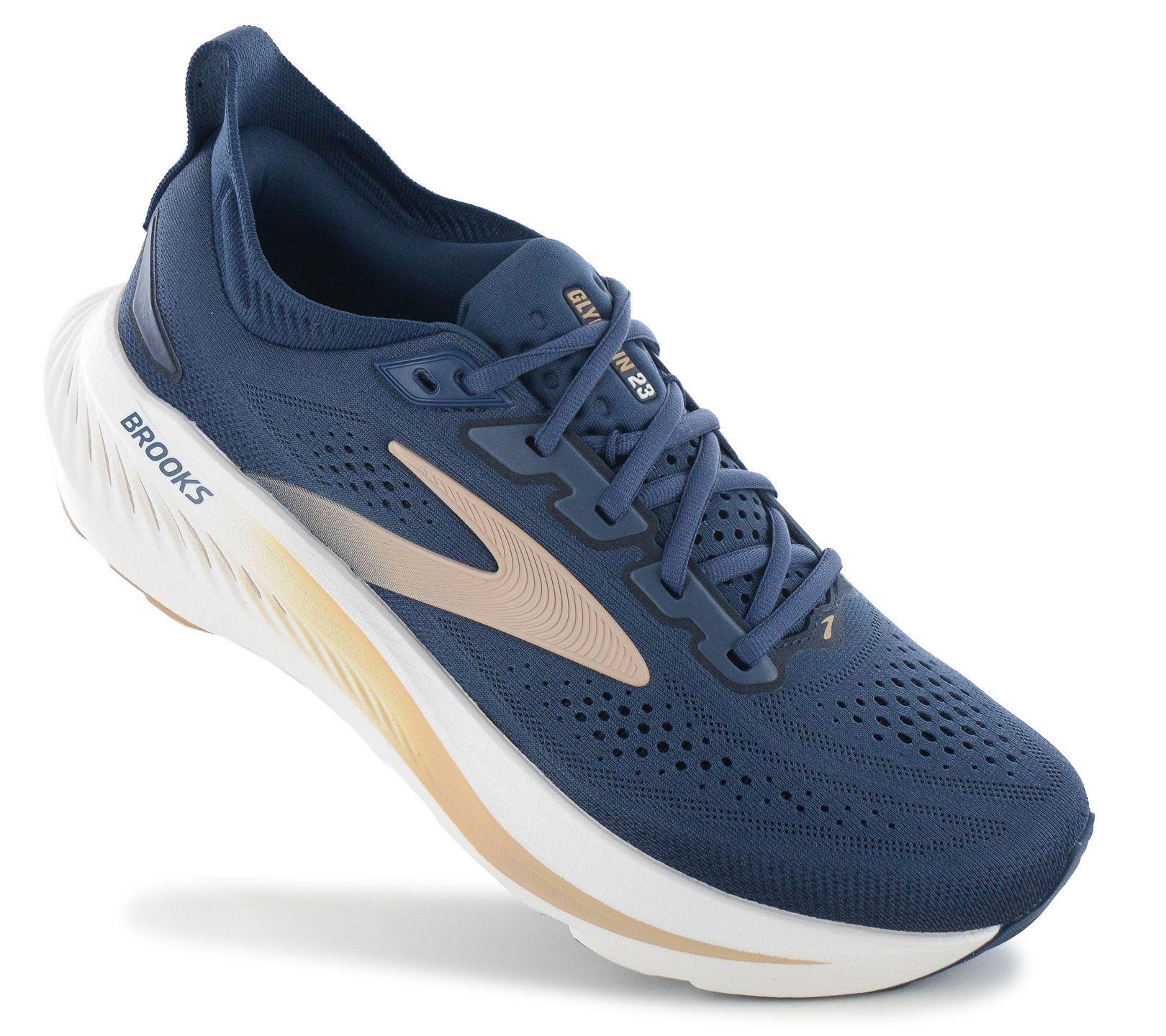 BROOKS Glycerin 23 - Мужские Беговые Кроссовки Синие 1104761D-420 ОРИГИНАЛ EU 42 UK 7.5 синий