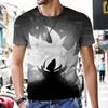 2026 Summer Dragon Ball Retro Fitness T-shirt Men's Oversized 3D