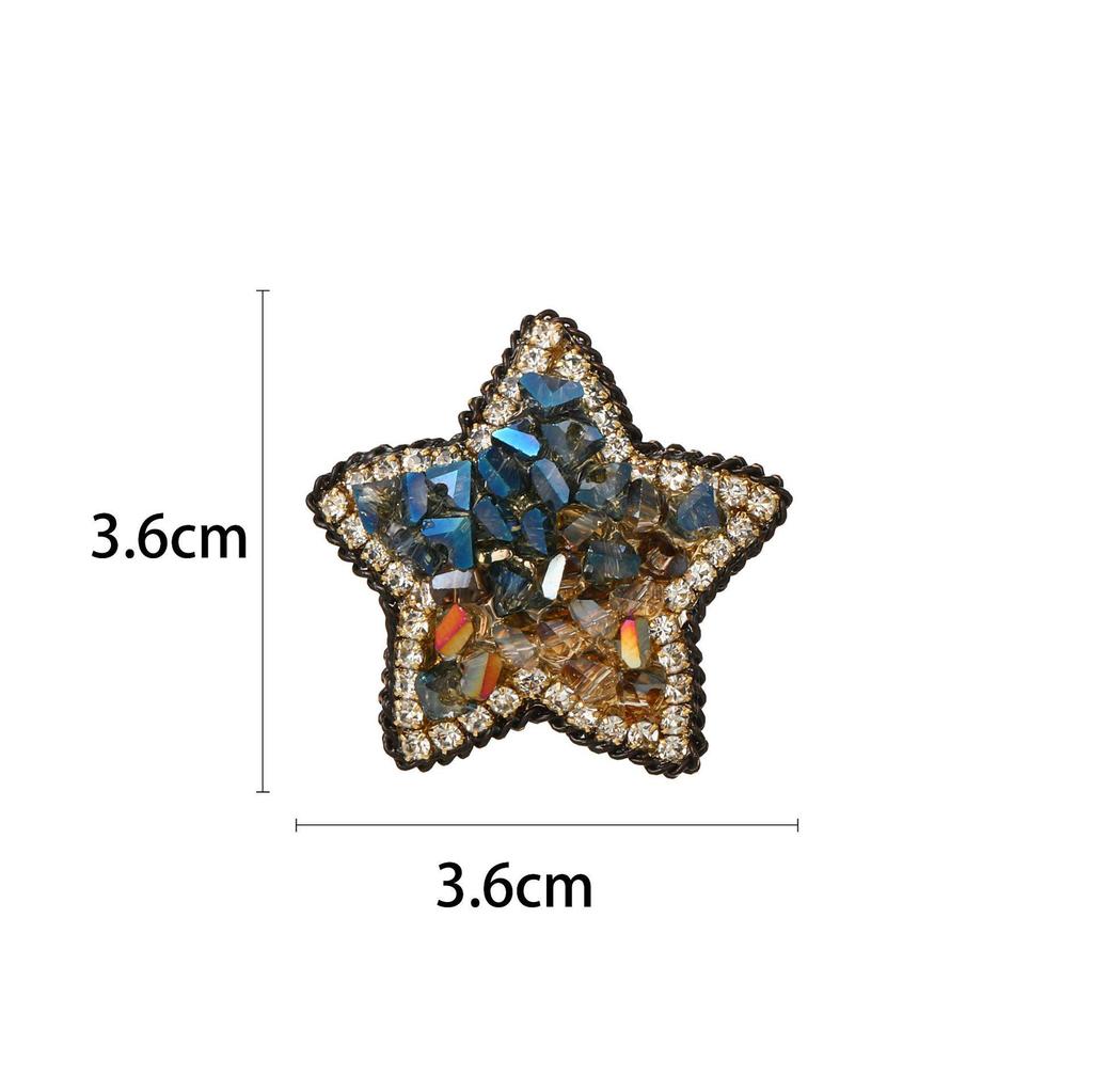 Snowflake & Butterfly Zircon Brooch with Freshwater Pearl for Women's Korean Style Suit Coat