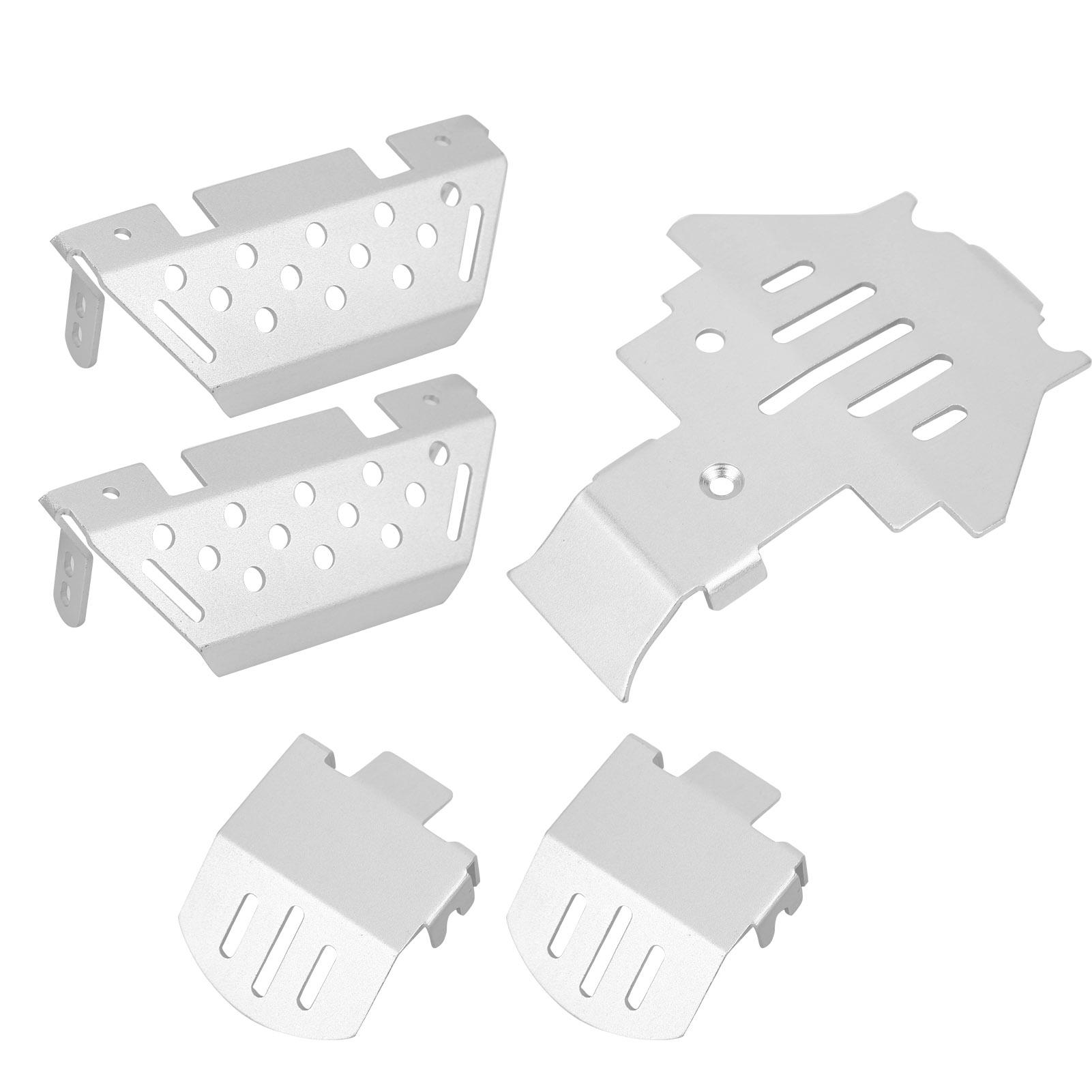 

Набір з 5 шт. Захисна пластина шасі Захист з алюмінієвого сплаву Підходить для TRAXXASTRX4TRX4 Радіокерована машина