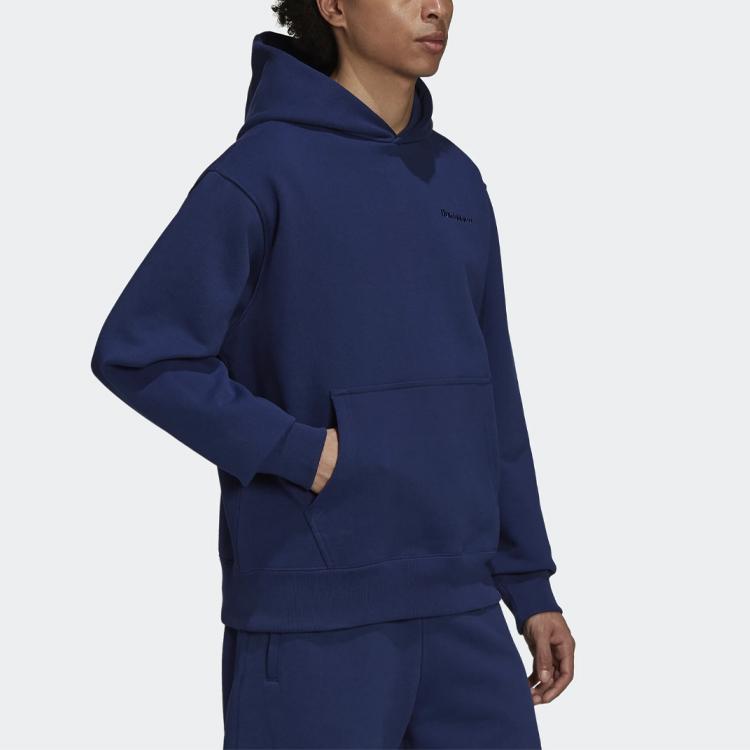 Adidas Originals X Pharrell Williams Hu Hoodie Sweatshirt Unisex Tops Navy H58301