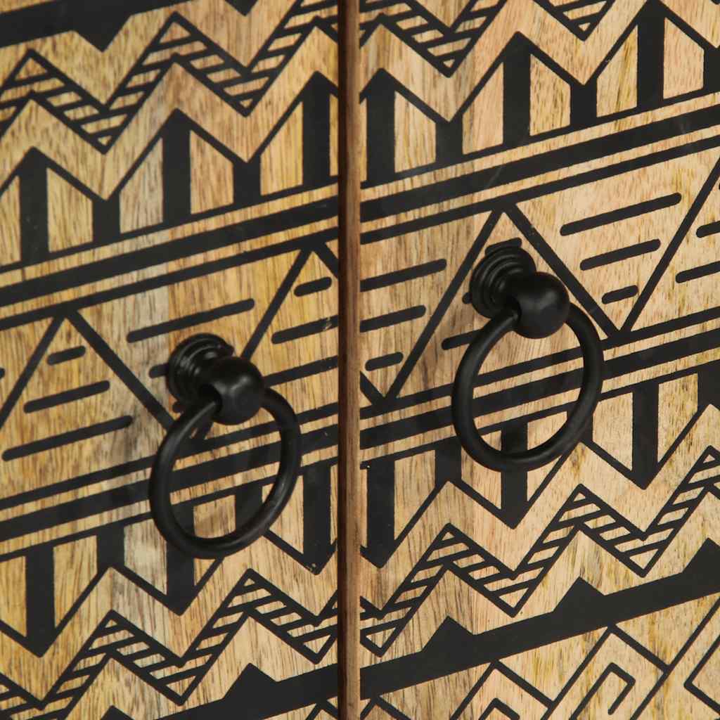 Sideboard 60 x 33.5 x 75 cm Rough Mango Wood