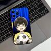 Blue Lock Anime Handyhülle Für iPhone 17,16,15,14,13,12,11 Plus,Pro Max,XS,Weiche Silikon Schwarze Hülle