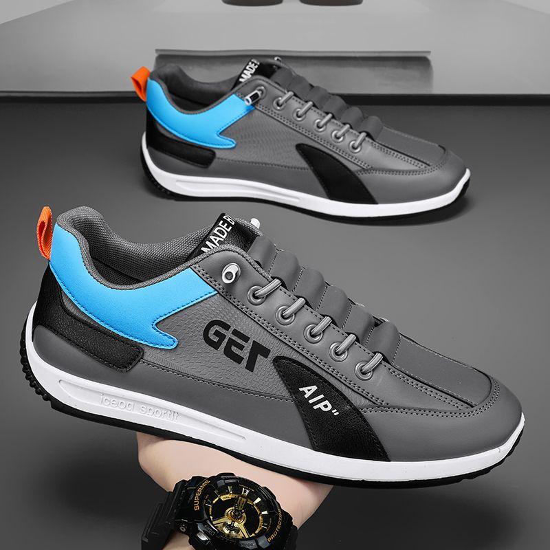 Мужская обувь Легкие кроссовки Спорт Весна Осень Плоские Мужская повседневная обувь — фото 7