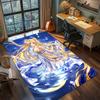 Sailor Moon Anime Rug Carpet Large Area Rug Non Slip Washable Floor Mat Gamer Room Bedroom Home Decor