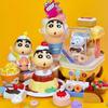 Crayon Shin-Chan Dessert Time Series Nohara Shinnosuke  Doll Kawaii Action Figure Desktop Ornaments Model Toy Gift