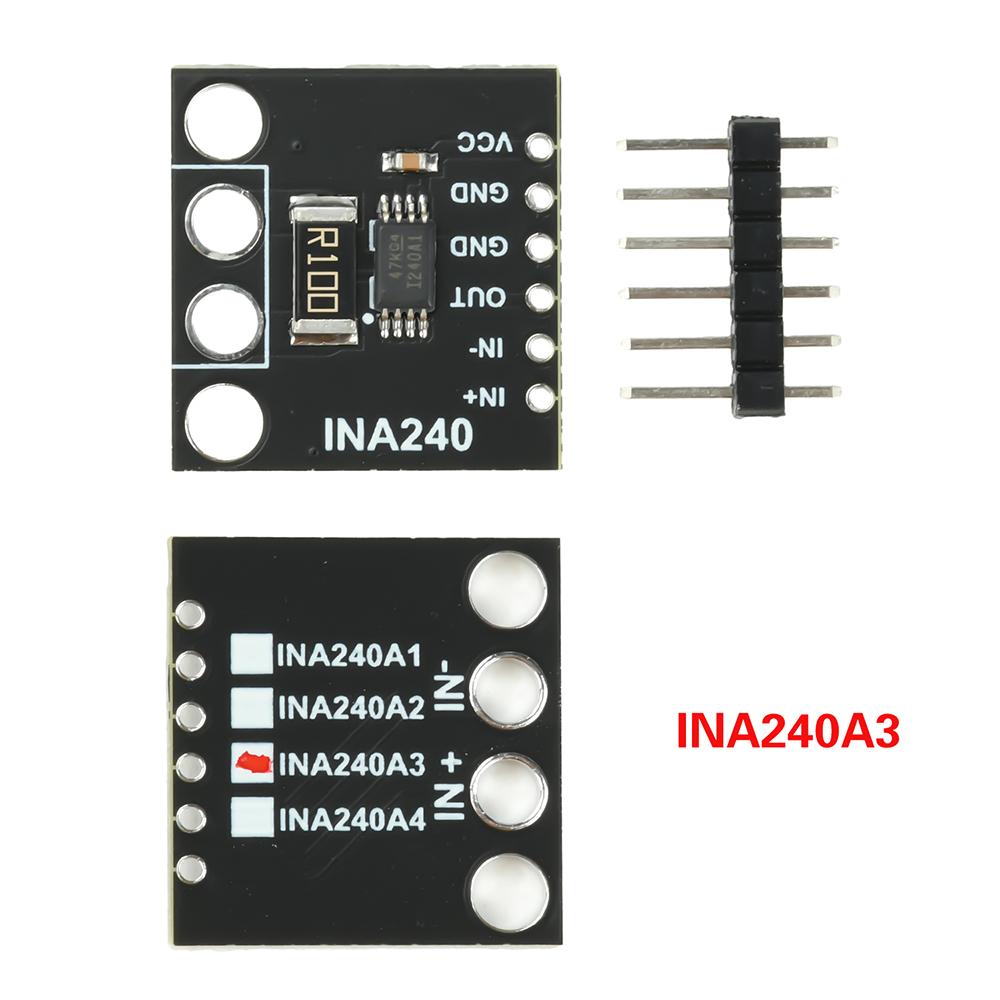 INA240A1/A2/A3/A4 Current Sense Amplifier Module - Bidirectional  Current Monitoring Acquisition Breakout Board