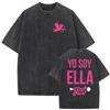 A Ella Le Gusta Tini Stoessel Album 2026 Vintage Washed T Shirts Men Women Harajuku Clothing Fashion Trendy Tee