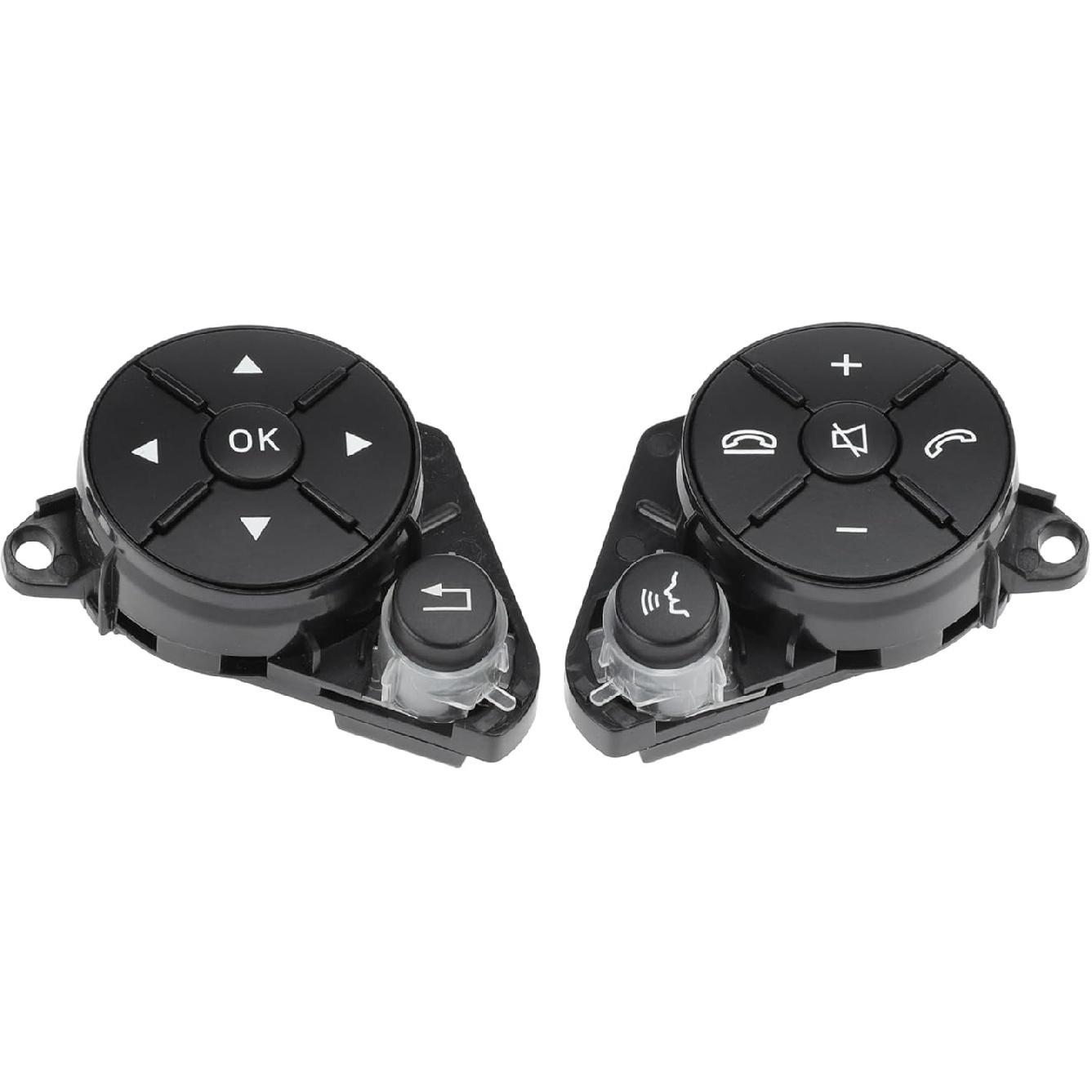 

Steering Wheel Buttons Replacement for Mercedes-Benz C Class W204 C250 C300 2007-2010 Steering Wheel Control Button Cover No.A2048210351/A2048210451