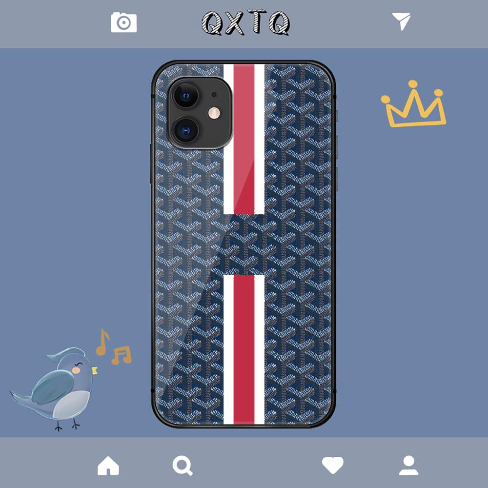Goyard Luxus Modedesign Hülle Für iPhone Samsung Galaxy Redmi Note S 17 16 15 14 13 20 24 25 54 Pro Max Ultra Fe Gehärtetes Glas Abdeckung
