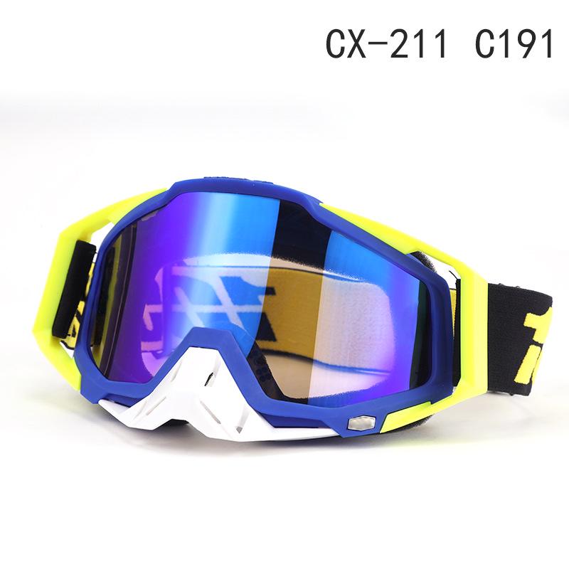 100% Windproof Off-road Motorcycle & Ski Goggles for Outdoor Riding