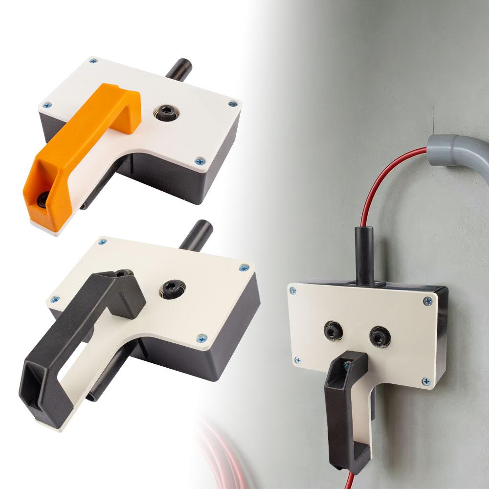 Wire Puller Heavy-Duty Handheld Wiring Tools 8mm Wire Tugger for Electrician for Pipe Narrow Spaces Wall Underground Data Center