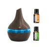 Portable 300ml USB Humidifier  2 in 1 Aromatherapy Diffuser for Home & Travel (Includes  Essential Oils)