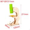 Wooden Crafts Science Toy Education Physics Magnification Lab Props Experiment Kits