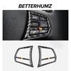 For BMW F20 F21 F30 F34 F32 Carbon Fiber Steering Wheel Panel Button Trim Frame Stickers Car Interior Decor Tuning Accessories