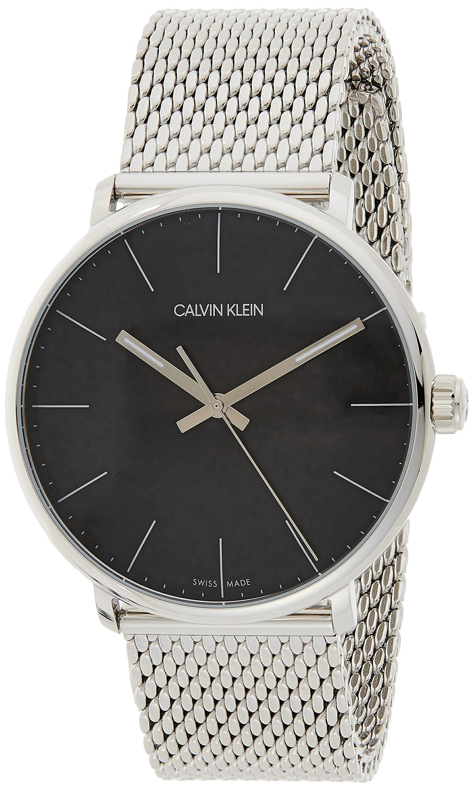 

Calvin Klein Часы High Silver x [Calvin Klein], 3 стрелки, Полдень, Черный, K8M21121, Мужские [Официальный импорт]