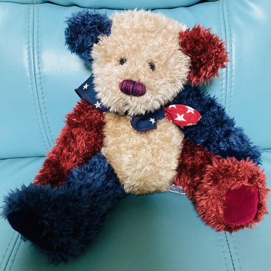 

[USED] Extremely Rare Tivoli Park RUSS Teddy Bear Plush Toy from America