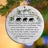 Yousheng Elephant Sisterhood Keepsake Ceramic Round/Heart Ornament Elephant Friendship Hanging Ornaments Gift for Best Friends
