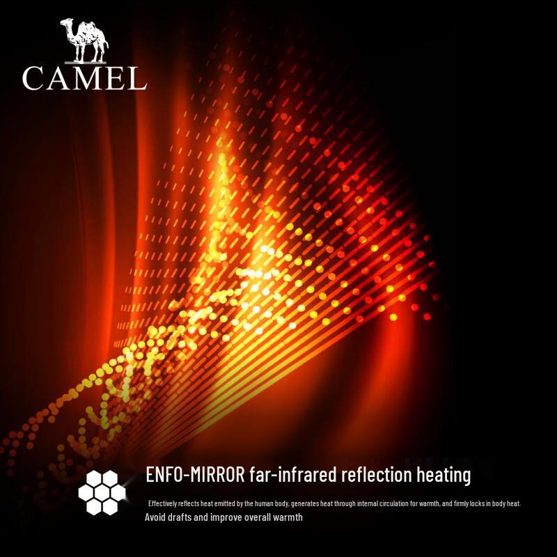 Camel Outdoor 2024 Water-Repellent Long Duck Down Parka