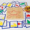 Fun Educational Toy With Wooden Geoboard And Elastic Rubber Bands for Kid Fine Motor Skills Logical Thinking Development