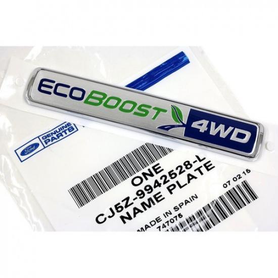 OEM 2013-18 Explorer Escape EcoBoost 4WD Rear Trunk Liftgate Emblem CJ5Z9942528D
