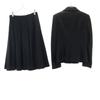 Trussardi Wool Blend Skirt Suit Setup 40 Black Women Used