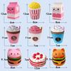Cute Cartoon Food Slow Rising Toys Lightweight Soft Stress Relief Toys for Kids Car Ride Fidget Play Party Gifts